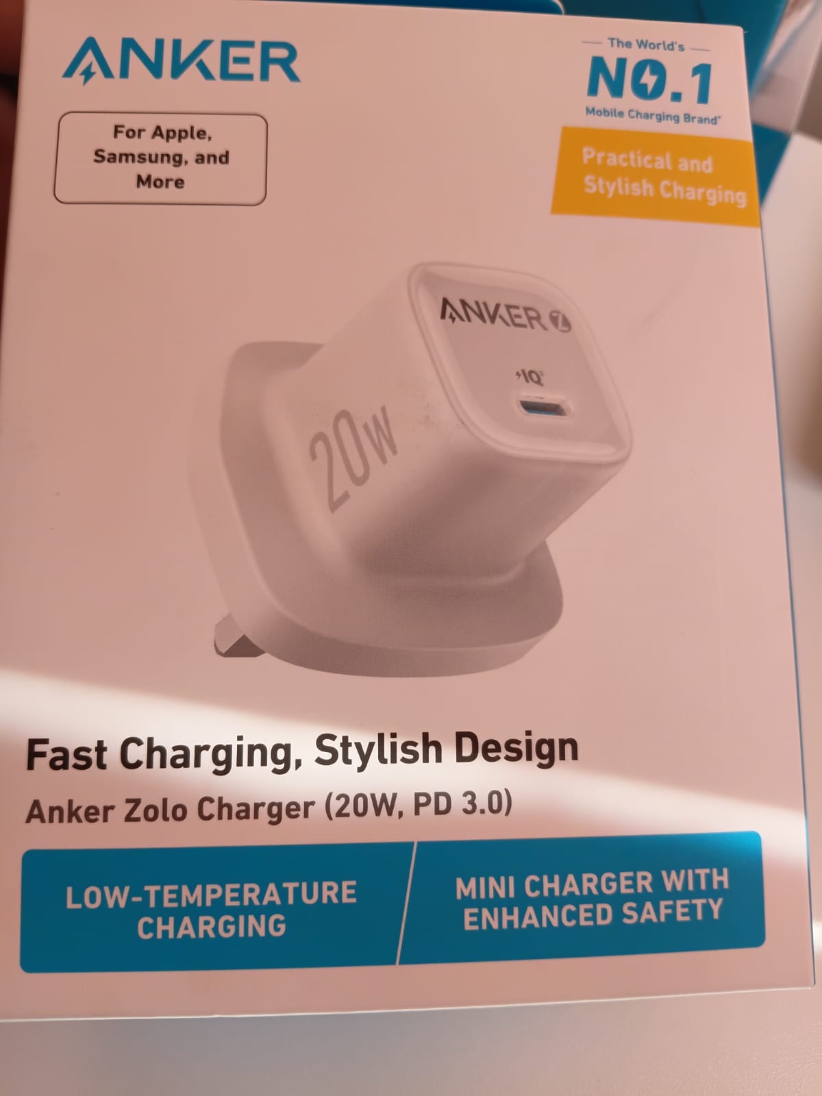 Anker Zolo Charger (20W, PD 3.0)