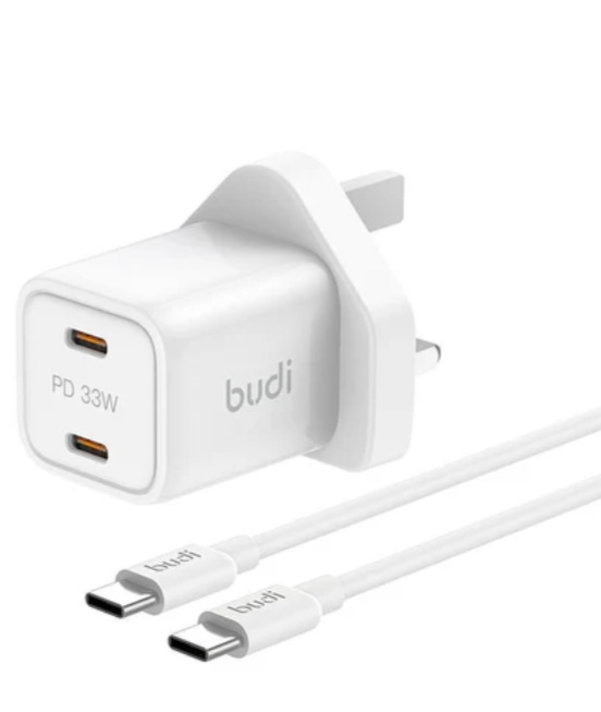 PD 30W GAN AND QC 18W WALL CHARGER