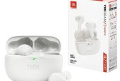 JBL WAVEBEAM WIRELESS EARBUDS.