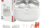 JBL WAVEBEAM WIRELESS EARBUDS.