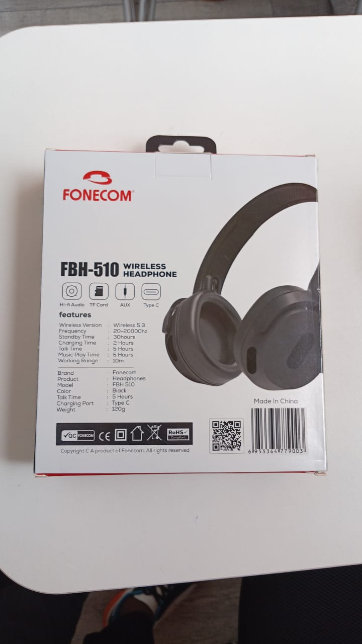 WIRELESS JUMBO HEADPHONES FBH-510