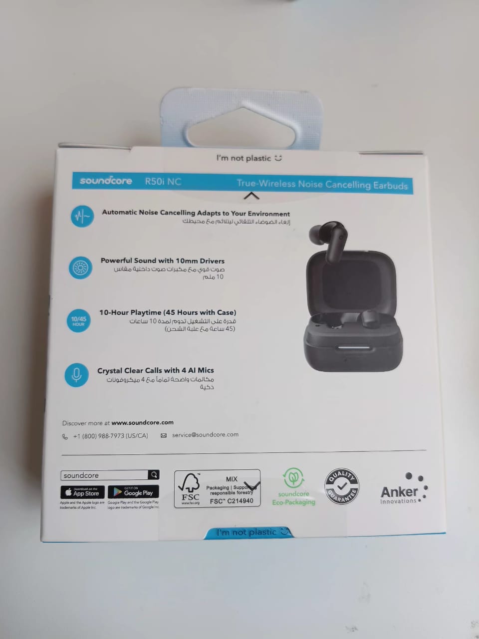 Wireless Earbuds soundcore R50i NC