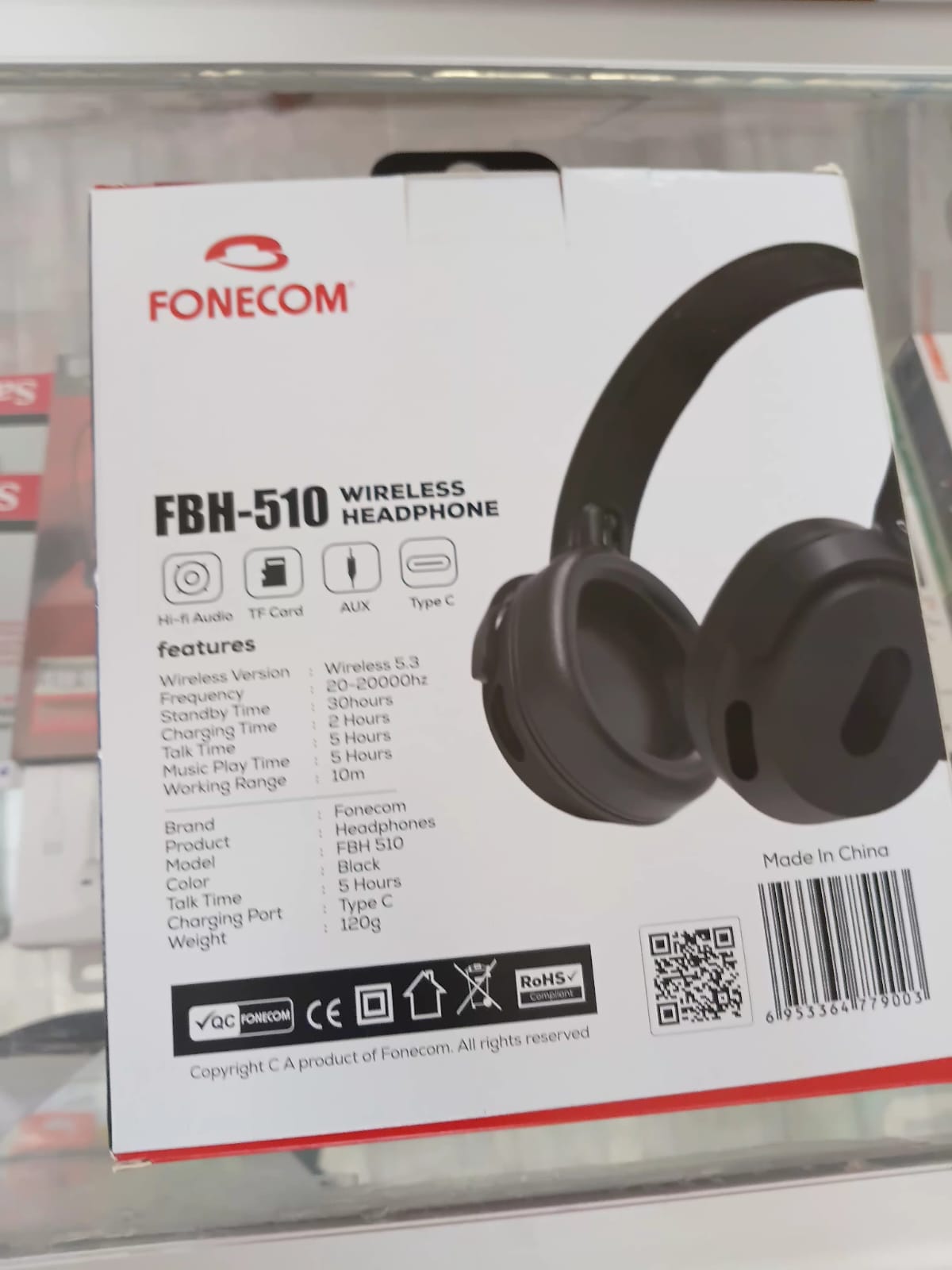 Fonecom jumbo wireless Headphones