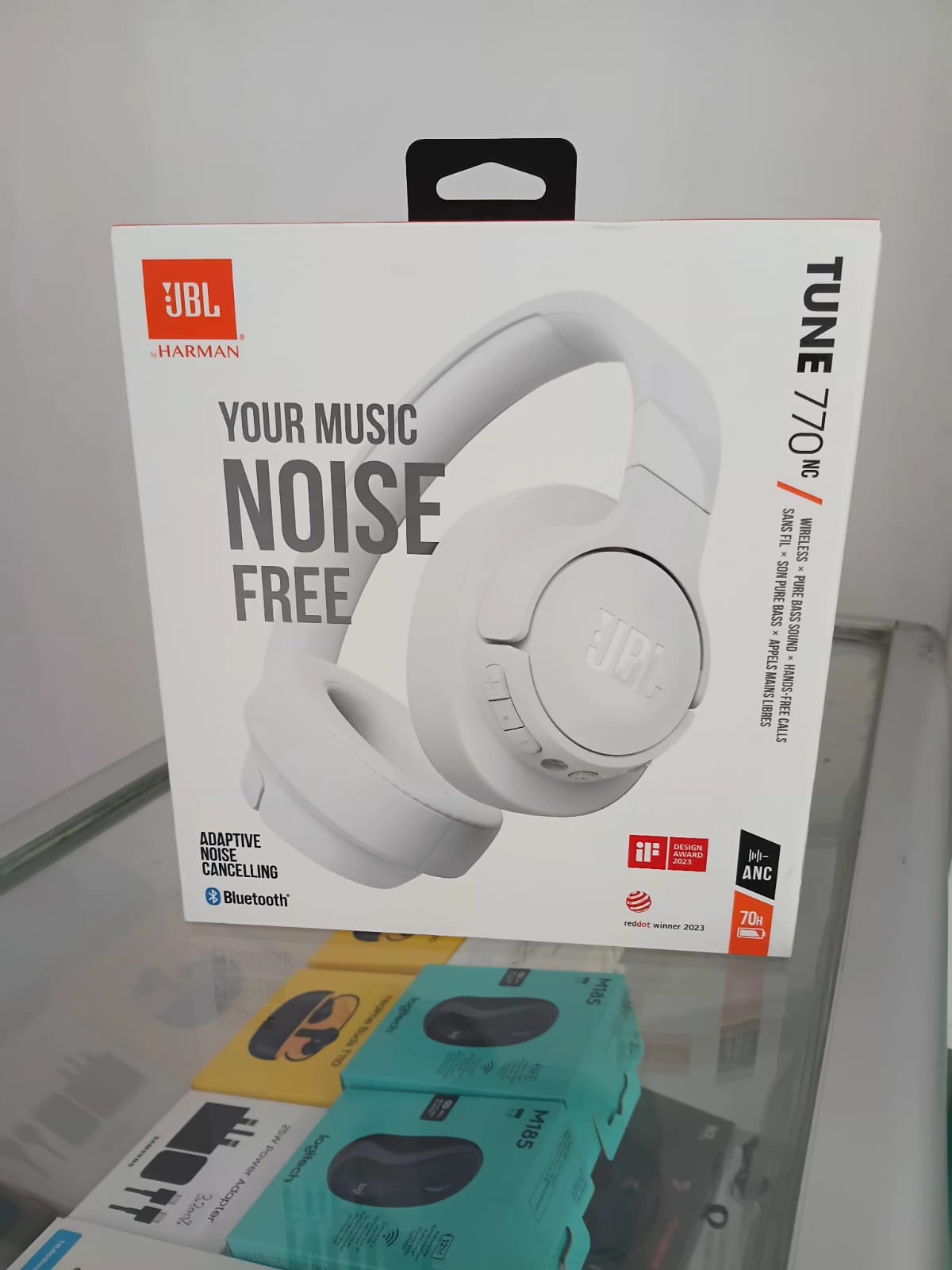 JBL WIRELESS NOISE FREE HEADPHONES TUNE 770NC