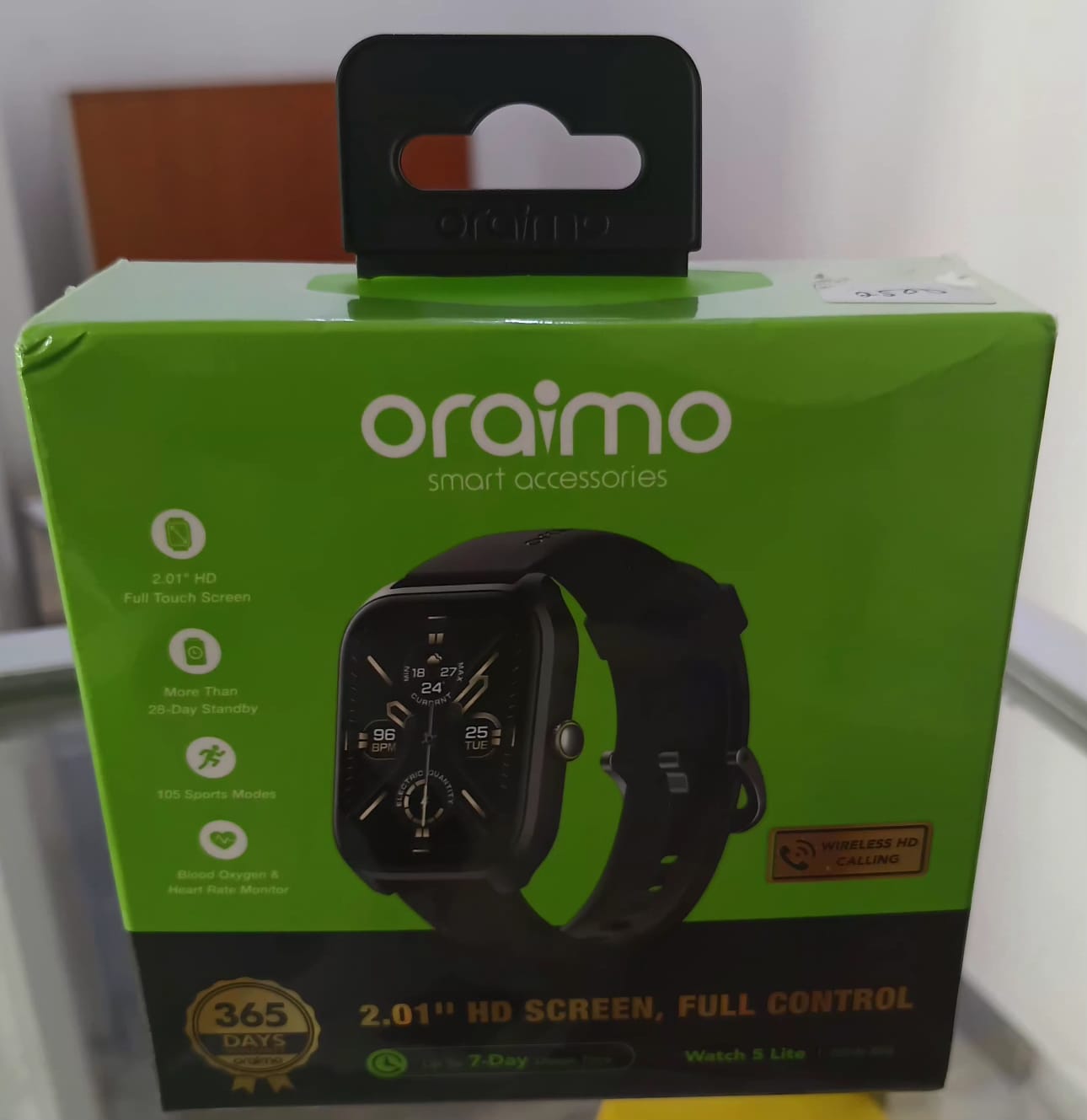 Oraimo smart watch 5 lite Osw-804 Wireless HD calling